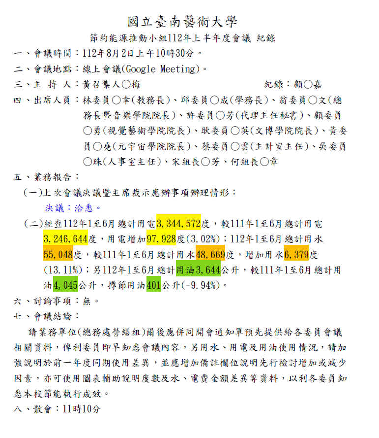 節約第21次會議