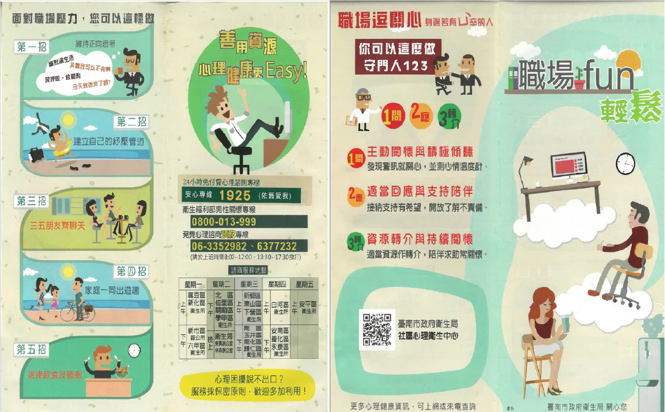 職場FUN輕鬆-善用資源心理健康更easy